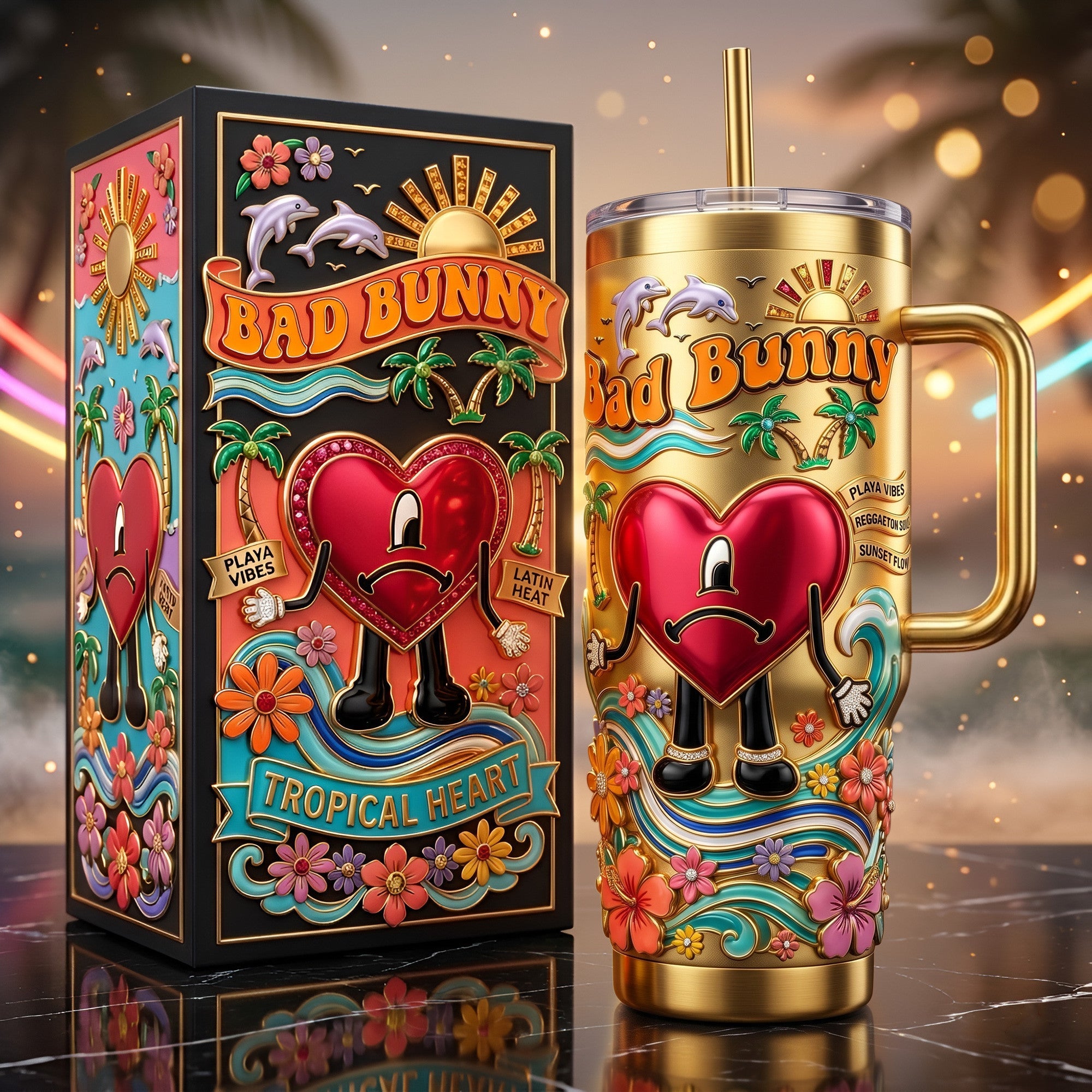 BBN Premium 40oz Tumbler With Handle HTTT