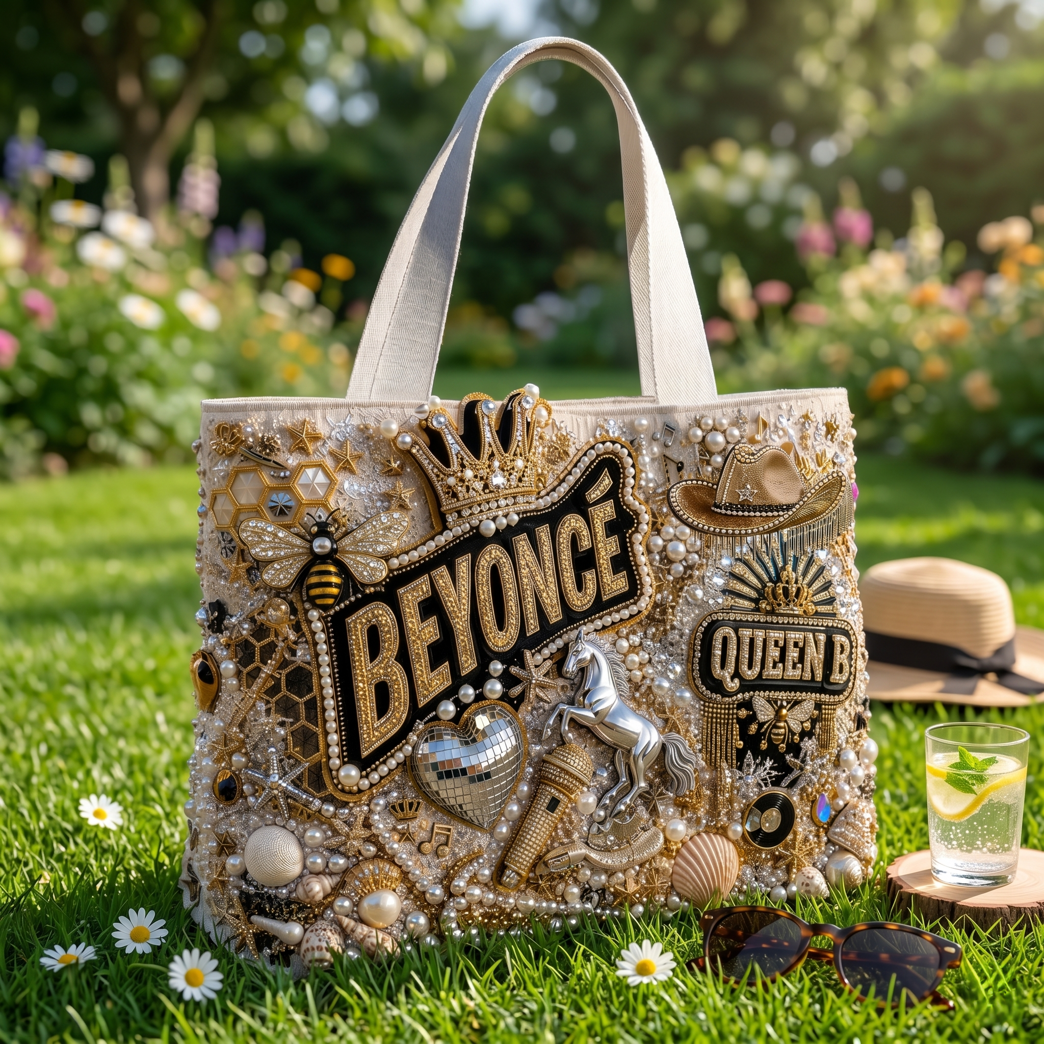 BYC Summer Vibes Tote Bag HTTT