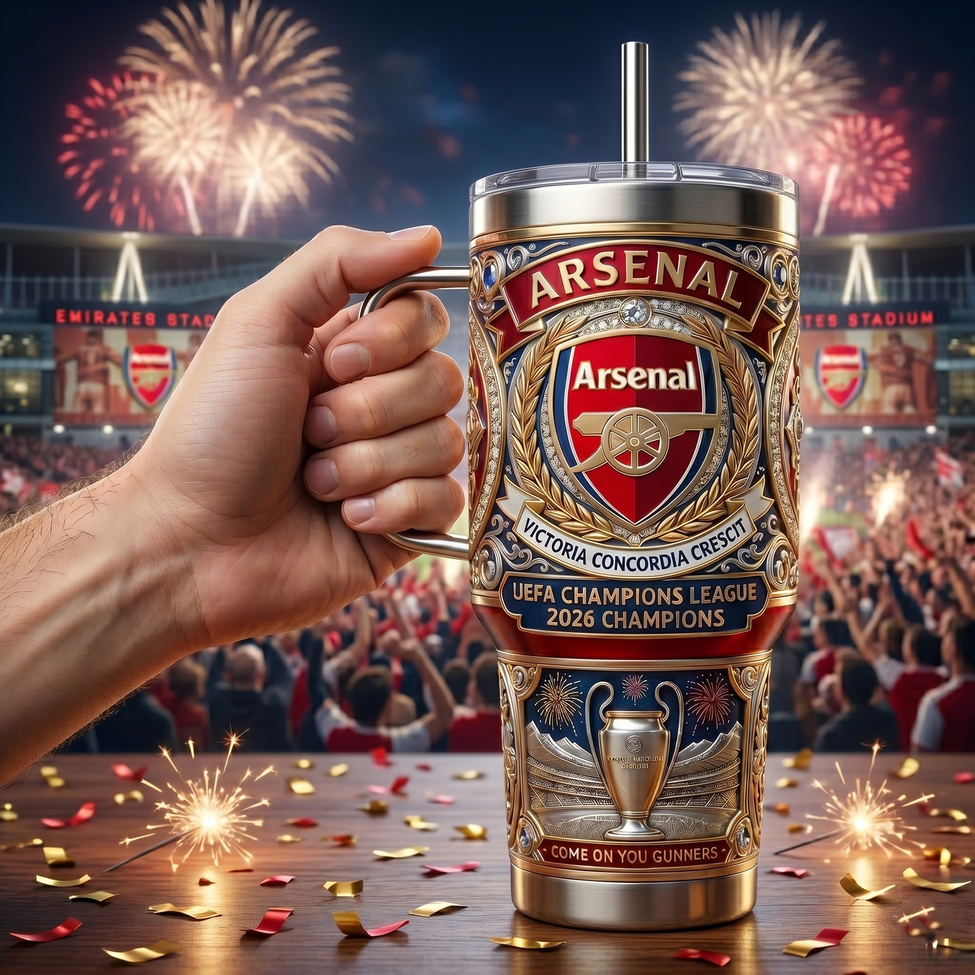 ARS 40oz Tumbler With Handle LNTH