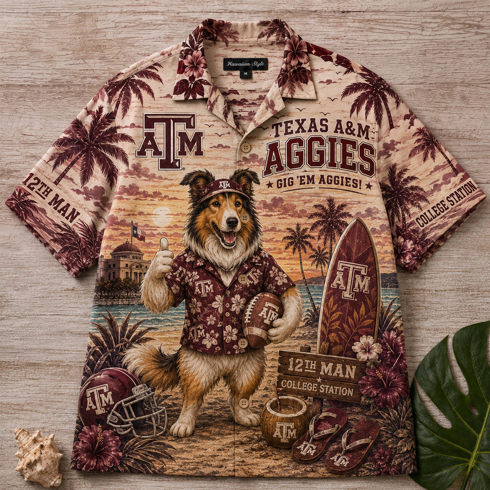 Premium TAMA Hawaiian Shirt TNSM