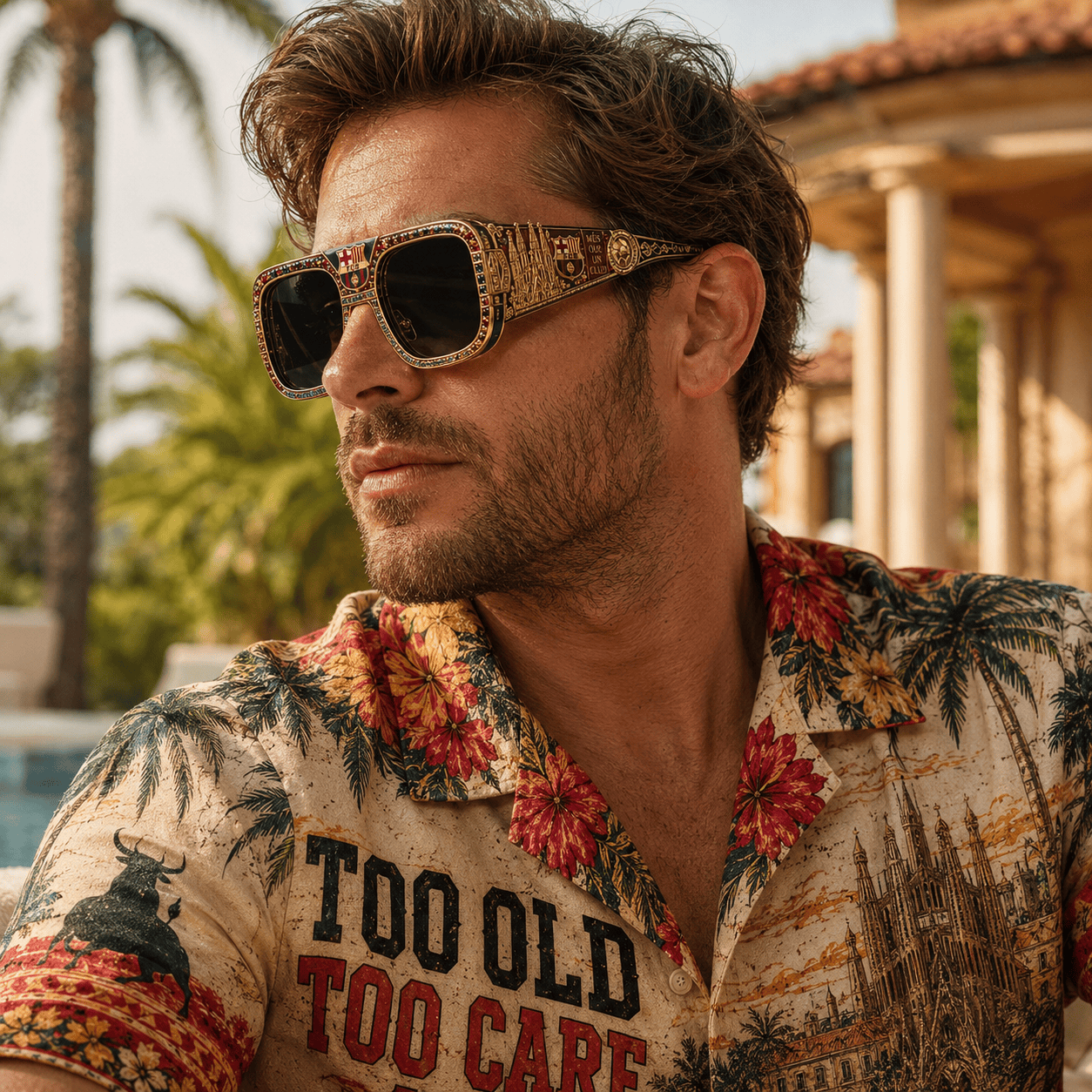PREMIUM BAR UNISEX SUNGLASSES HQH