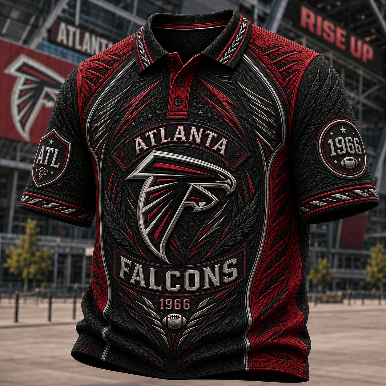 PREMIUM ATF EMBOSS POLO SHIRT HQH