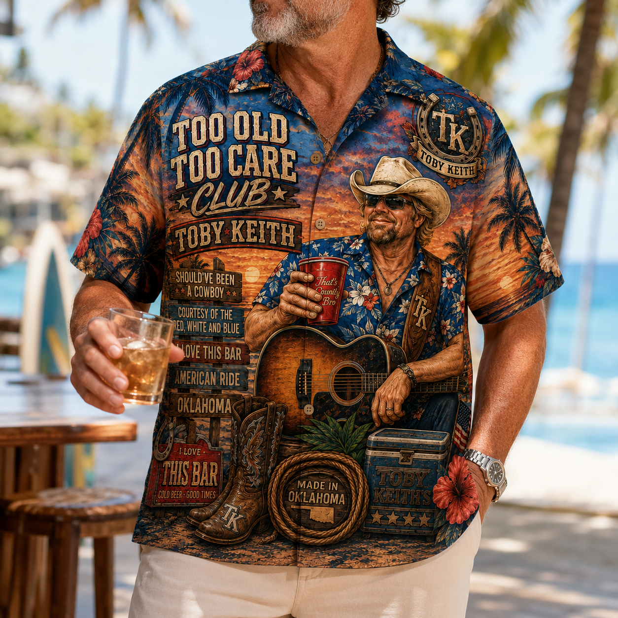 Premium TBKH Hawaiian Shirt HQH
