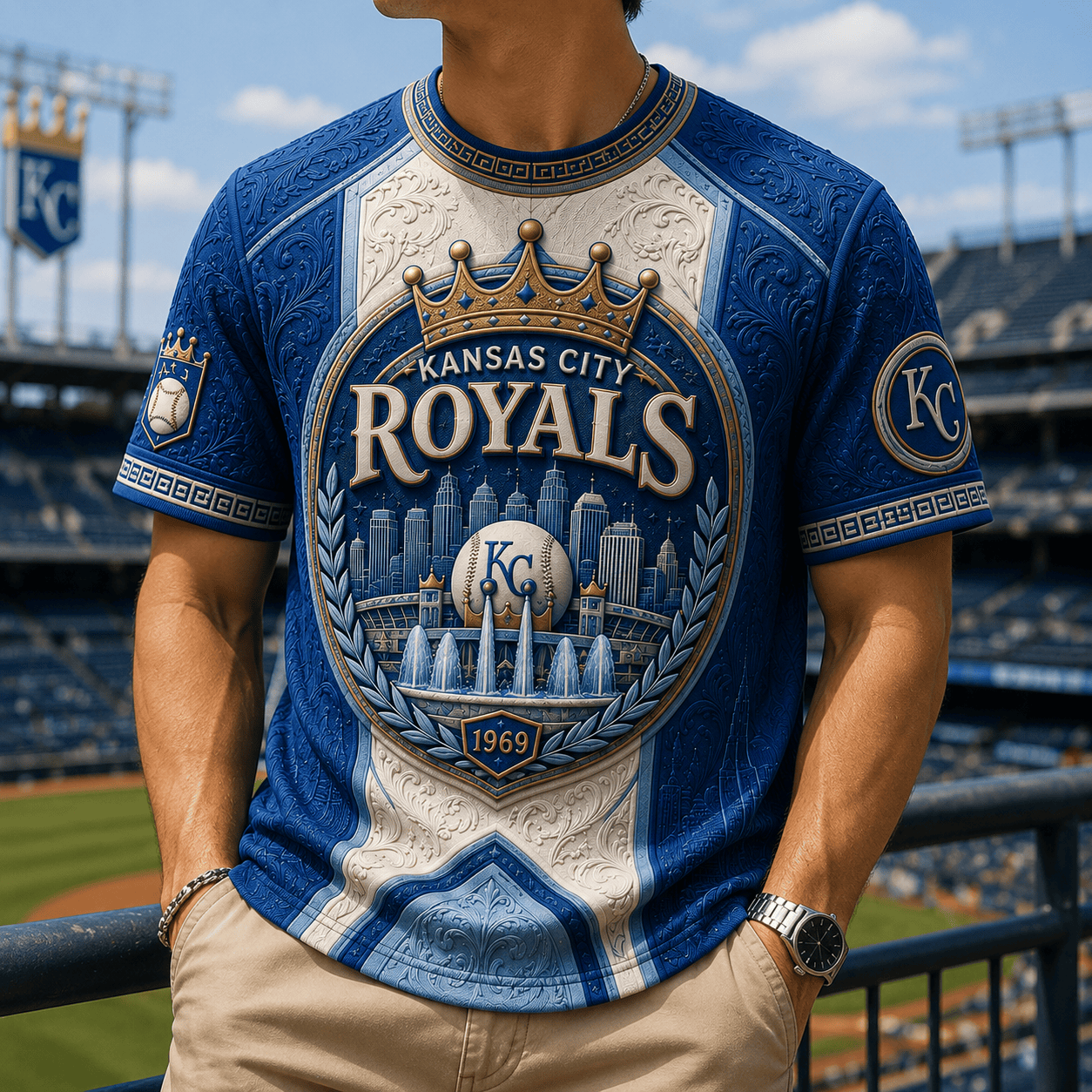 PREMIUM KCR 3D EMBOSS SHIRT TTNL