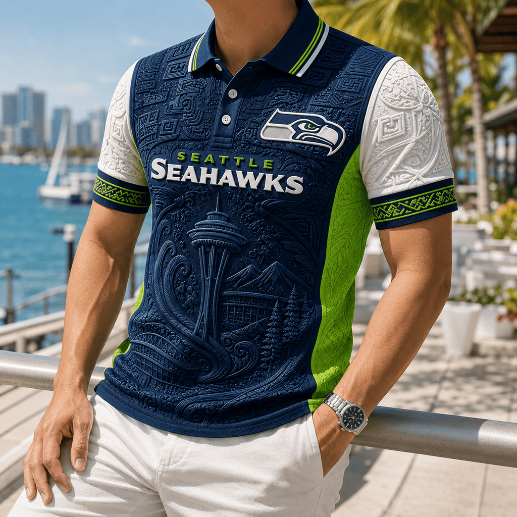 PREMIUM STSH EMBOSS POLO SHIRT NTVA