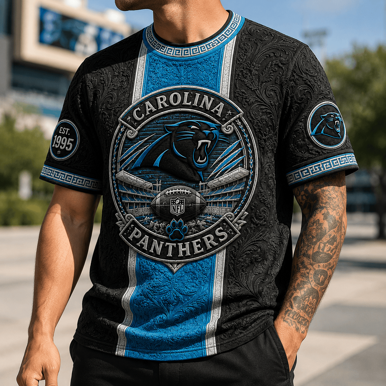 PREMIUM CRPT 3D EMBOSS SHIRT NPL
