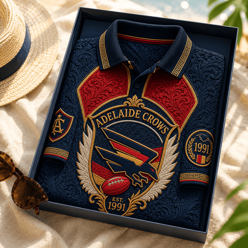 PREMIUM ADLC EMBOSS POLO SHIRT HQH