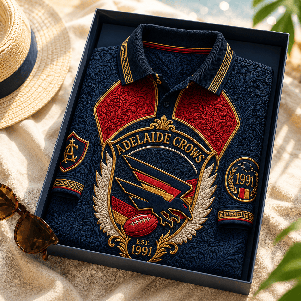 PREMIUM ADLC EMBOSS POLO SHIRT HQH