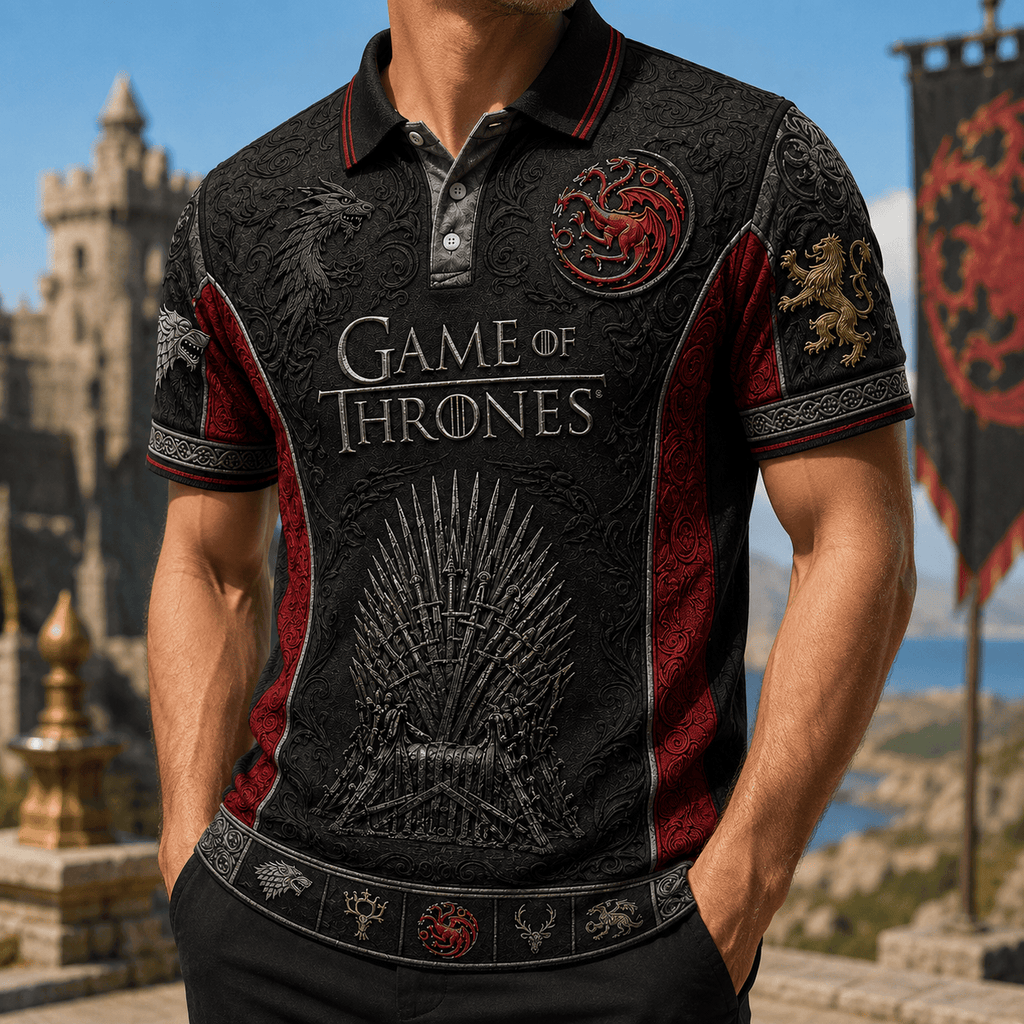 PREMIUM GOT EMBOSS POLO SHIRT NTVA