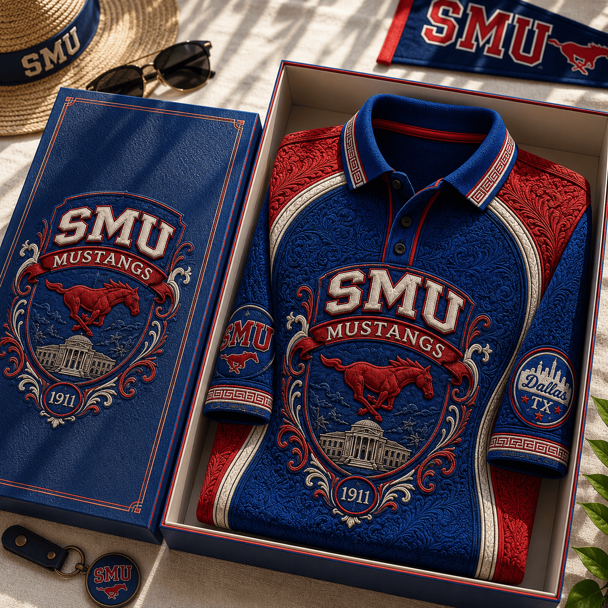 PREMIUM SMUM EMBOSS POLO SHIRT HQH