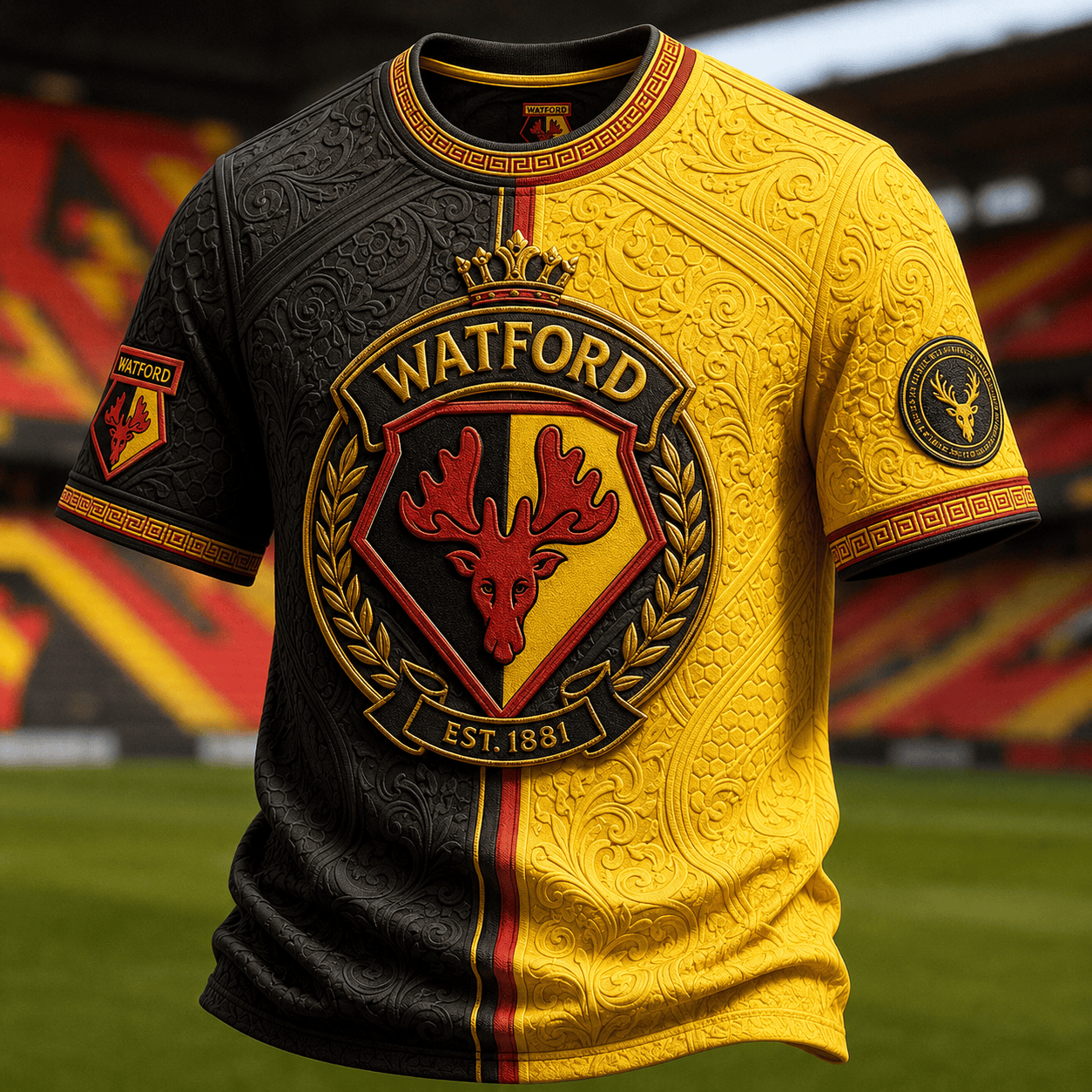 PREMIUM WAT 3D EMBOSS SHIRT NPL