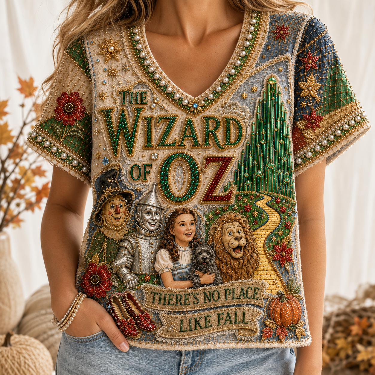 Premium TWOZ V-neck Shirt NPL
