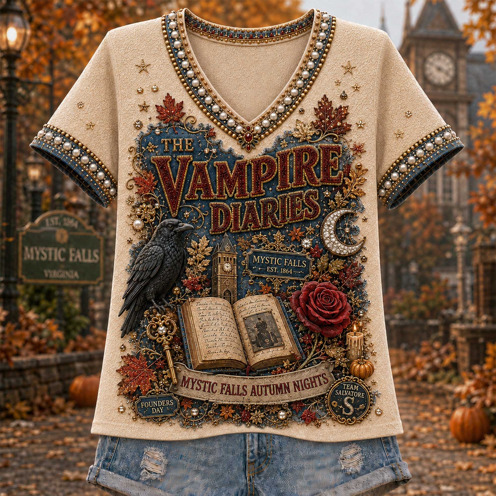 Premium TVD V-neck Shirt NPL