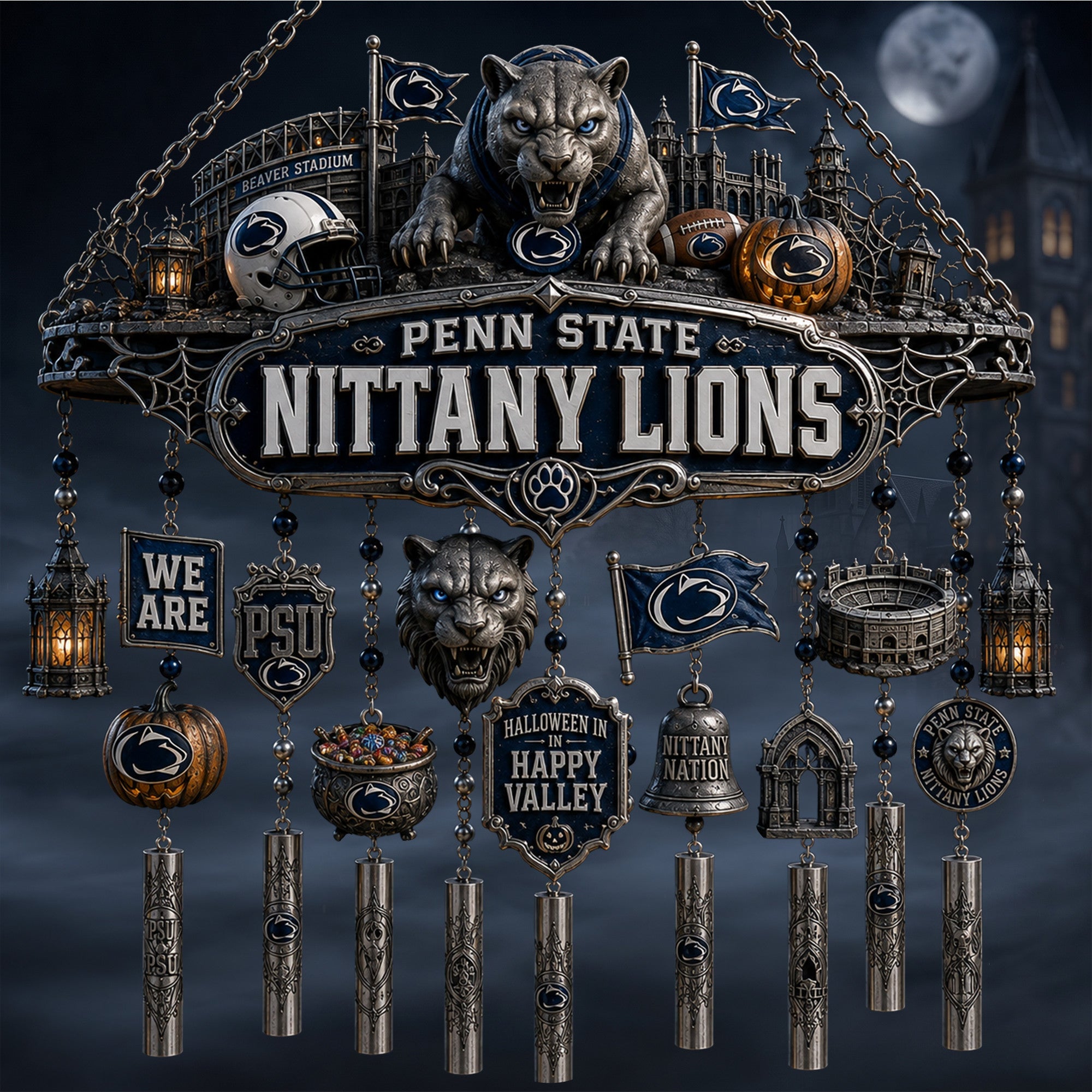 Premium PSNL Halloween Wind Chime TNSM