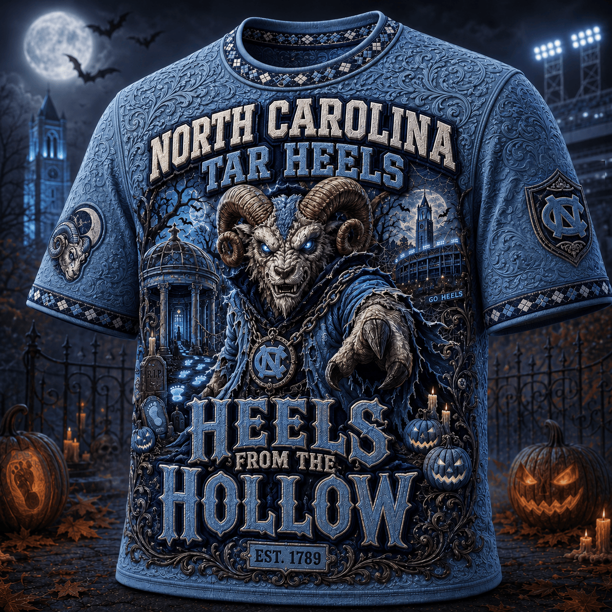 PREMIUM UNC 3D EMBOSS SHIRT TTNL