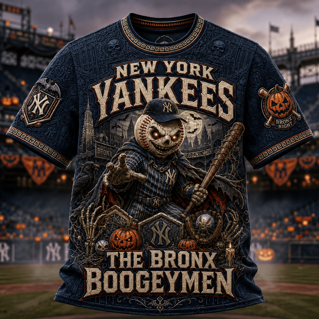 PREMIUM NYY 3D EMBOSS SHIRT TTNL