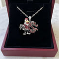 SCG Solid Gold Chain with Diamond Pendant HTTT