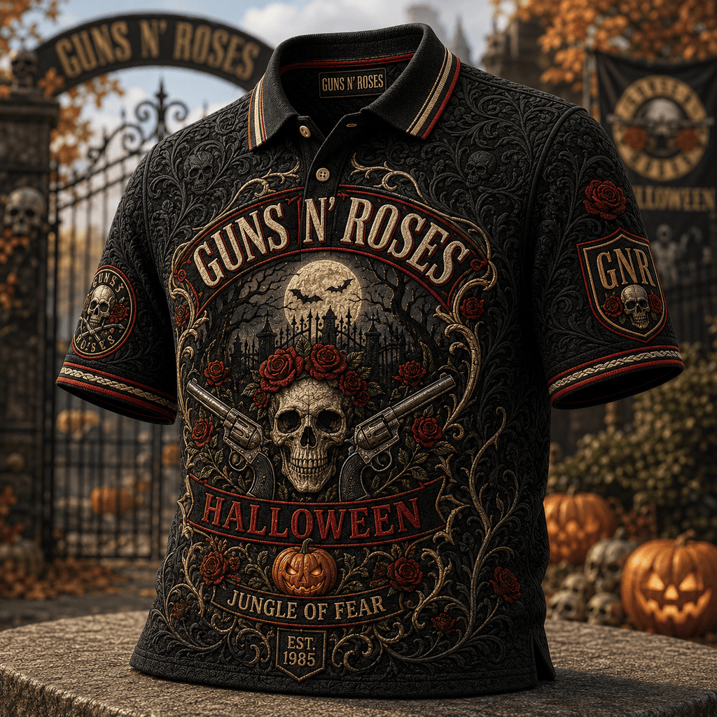PREMIUM GNR EMBOSS POLO SHIRT NTNA