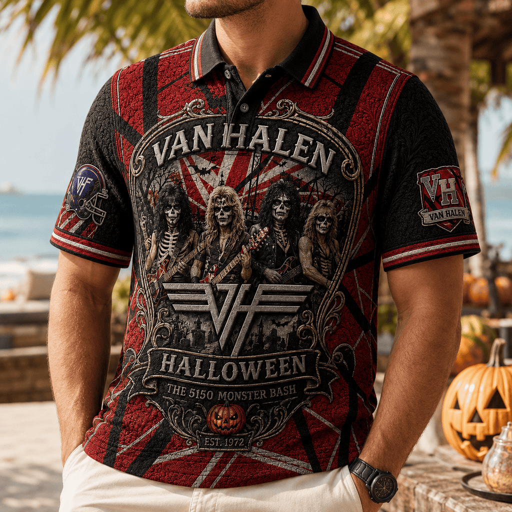 PREMIUM VHL EMBOSS POLO SHIRT NTNA
