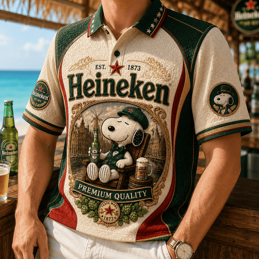 PREMIUM HNK EMBOSS POLO SHIRT HQH