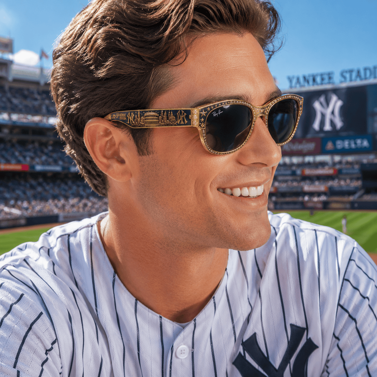PREMIUM NYY UNISEX SUNGLASSES NPL