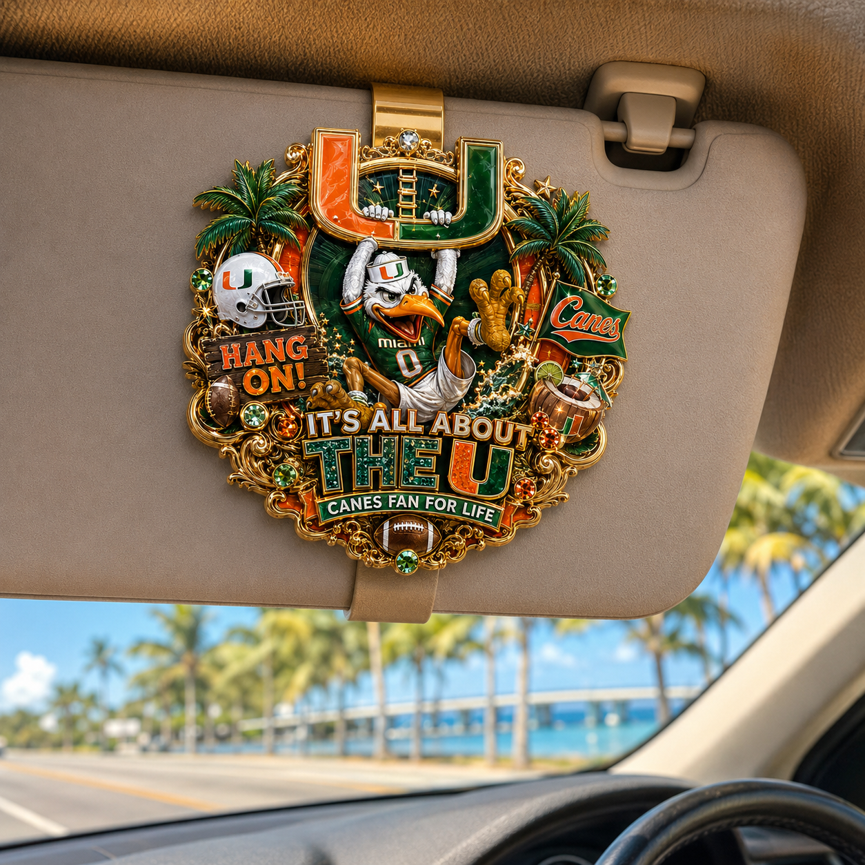MHC PREMIUM CAR VISOR CLIP LNTH
