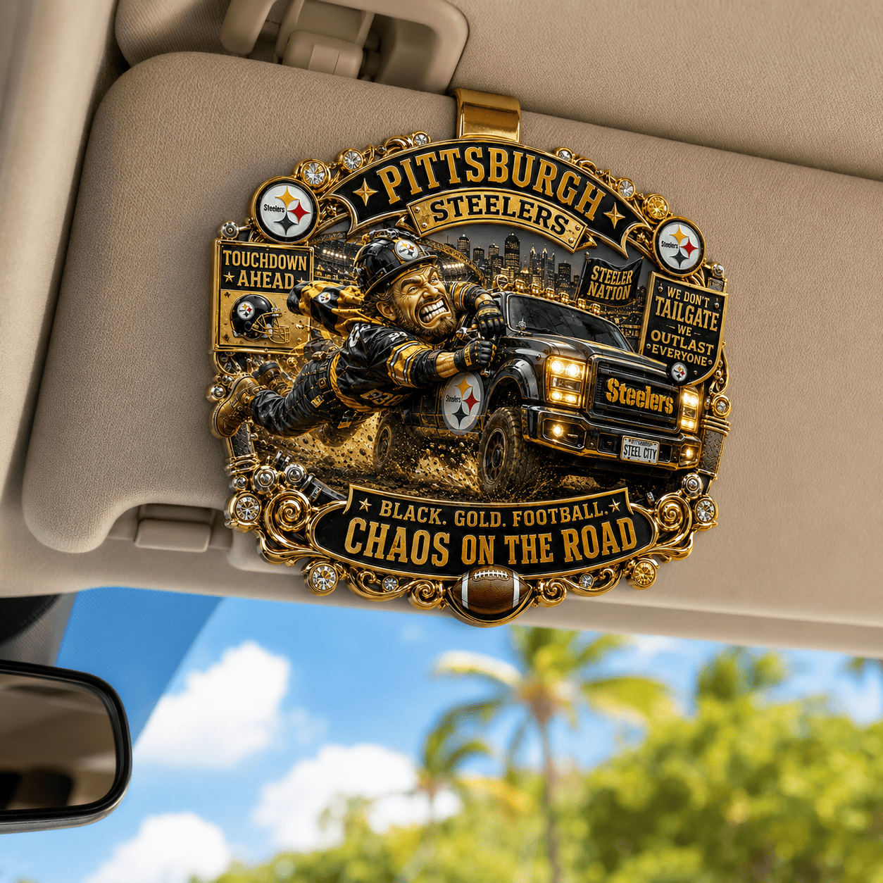 PBS PREMIUM CAR VISOR CLIP LNTH