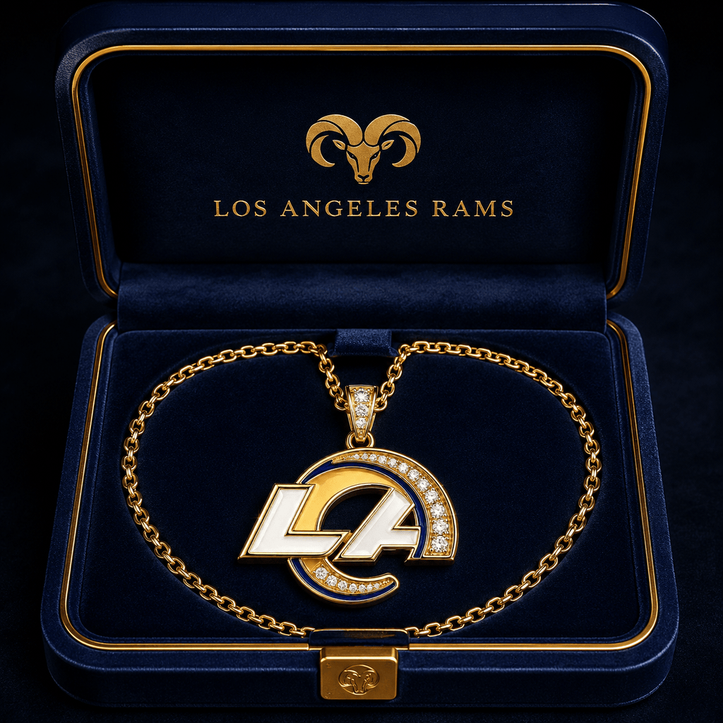 LARS Solid Gold Chain with Diamond Pendant BMD