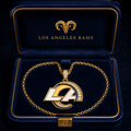 LARS Solid Gold Chain with Diamond Pendant BMD