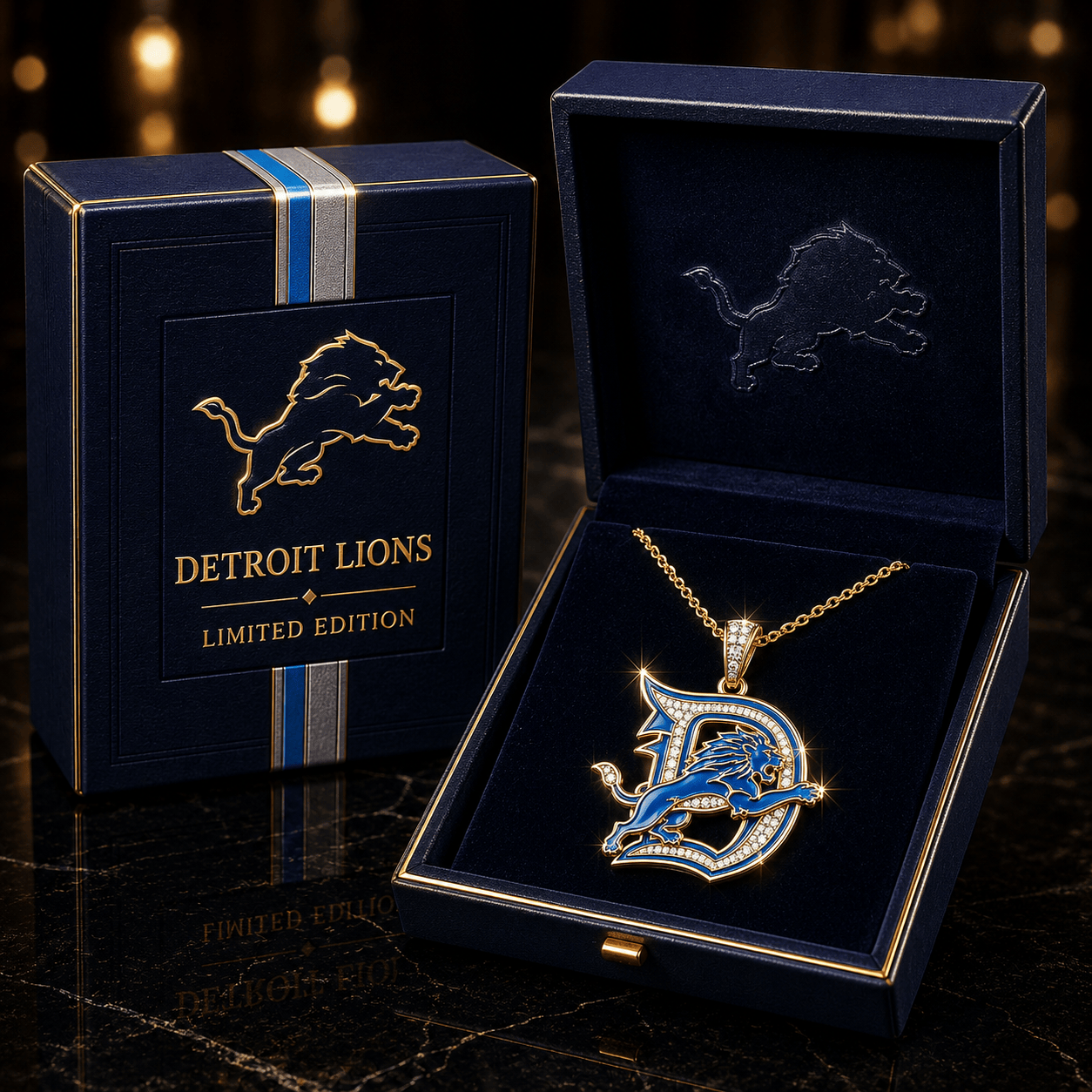DTLN Solid Gold Chain with Diamond Pendant TMH