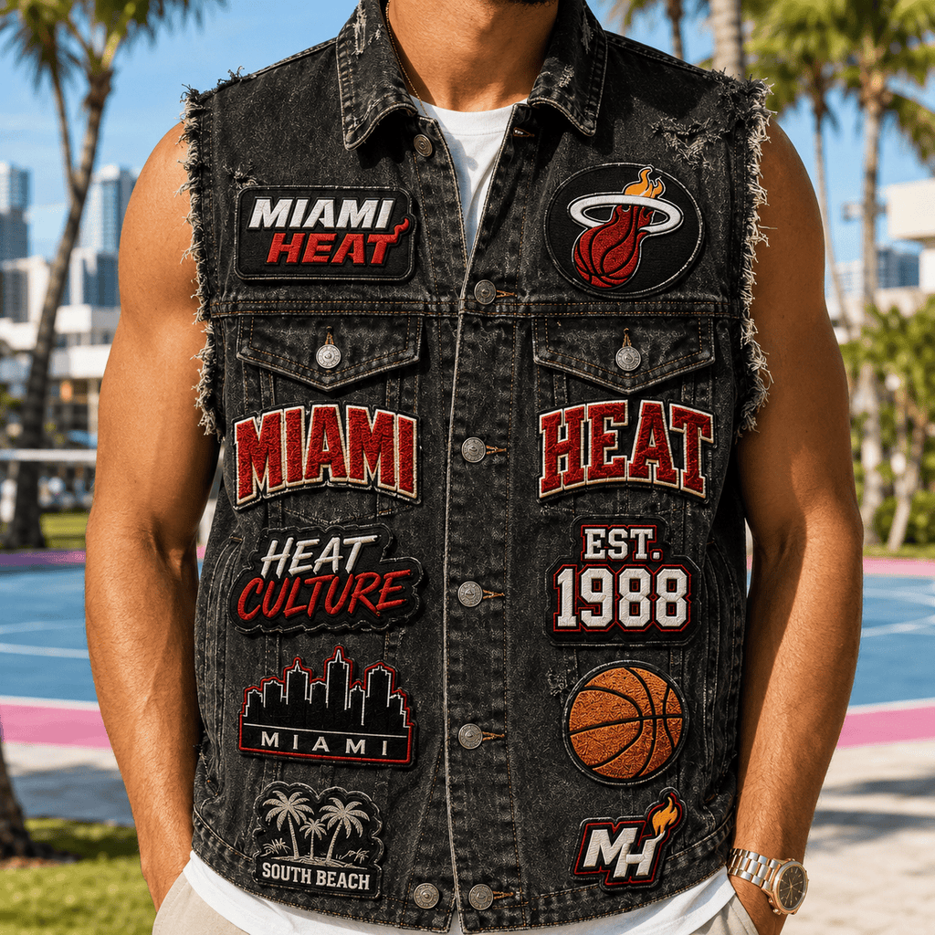 MMH PREMIUM DENIM VEST NVH