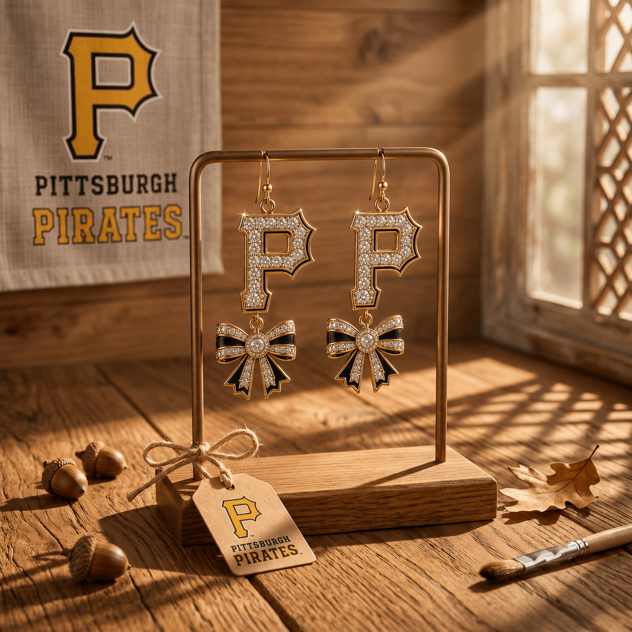 Premium PITTS Dangle Earrings NTB