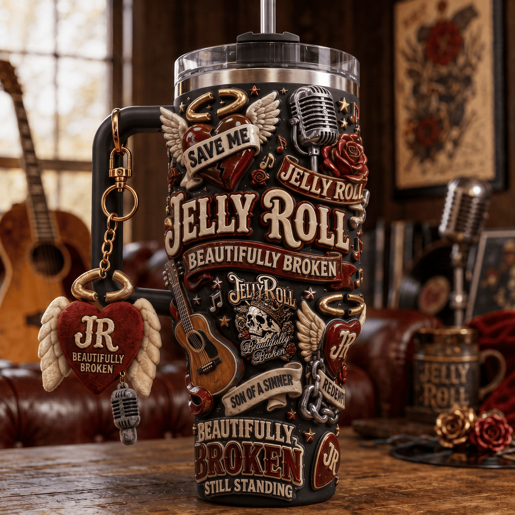 JLR 40oz Tumbler With Handle HTTT