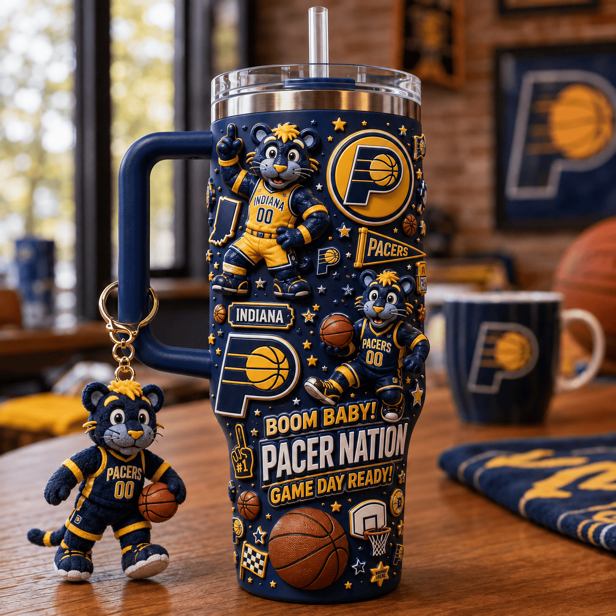 IDP 40oz Tumbler With Handle DNBN