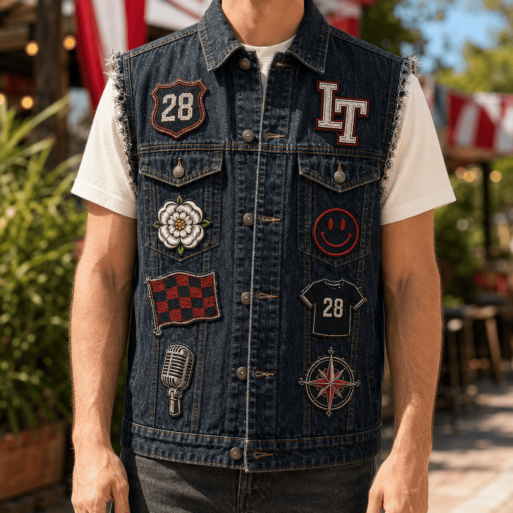 LTLS PREMIUM DENIM VEST NTVA