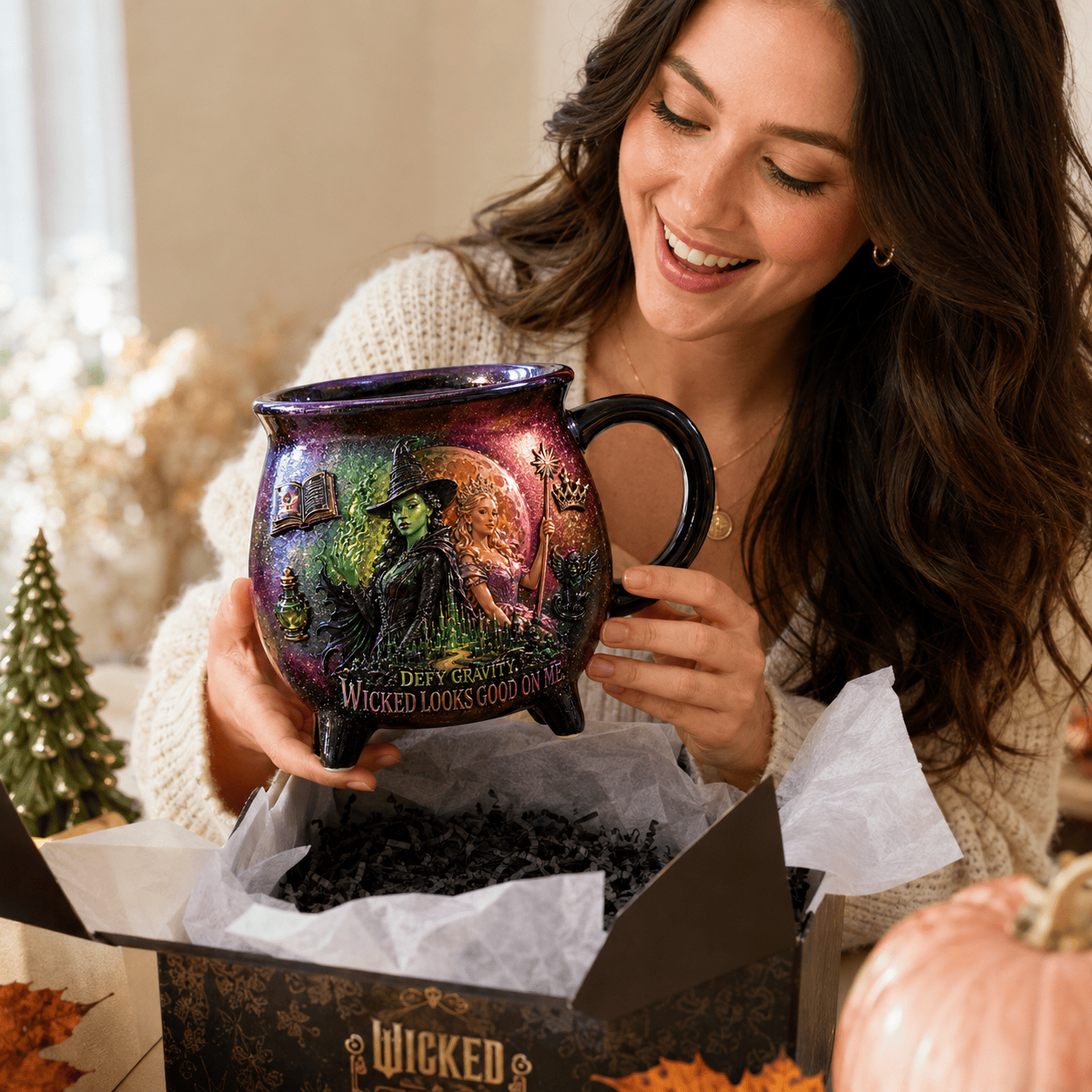 Premium WCKD Witch Cauldron Mug LNTH