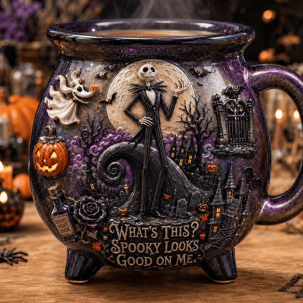 Premium JSK Witch Cauldron Mug TTNL