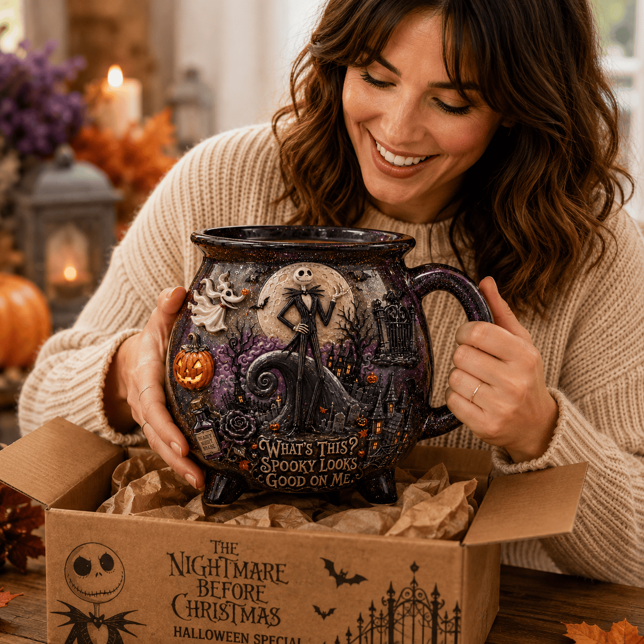 Premium JSK Witch Cauldron Mug TTNL