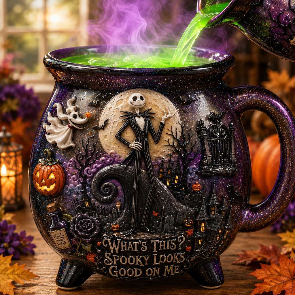 Premium JSK Witch Cauldron Mug TTNL