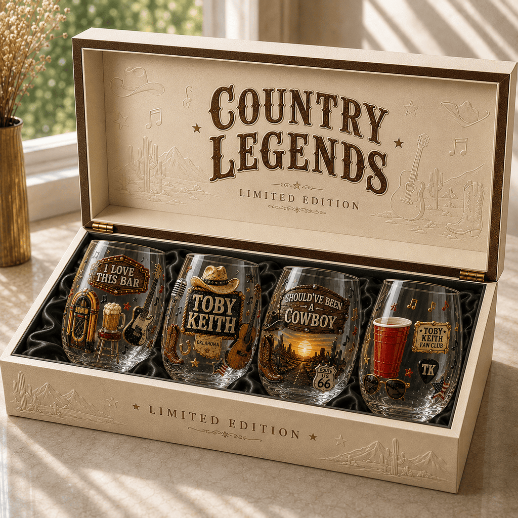 Premium TBKH Whiskey Glass Set TTTT