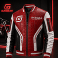 Premium GAS Leather Zipper Jacket TNSM