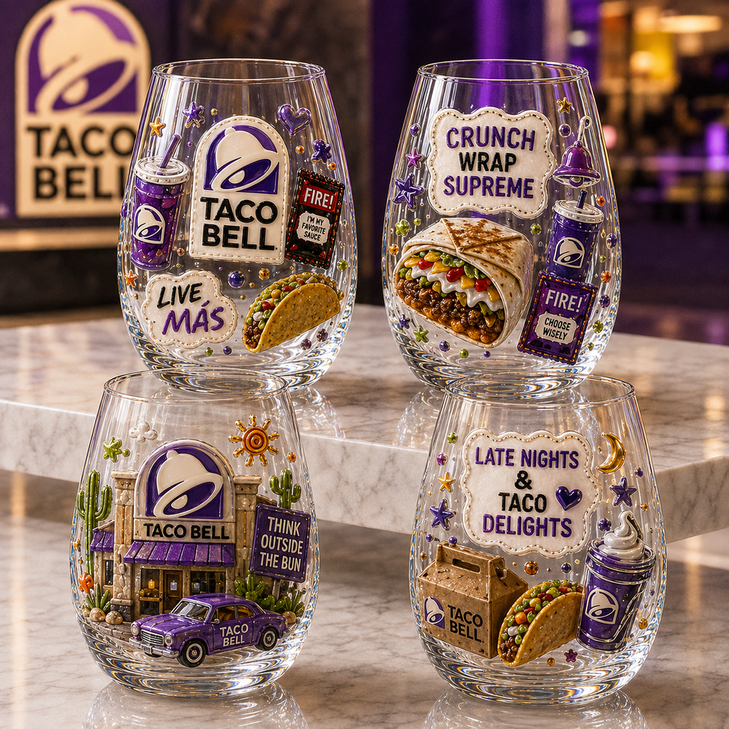 Premium TCB Whiskey Glass Set TTTT
