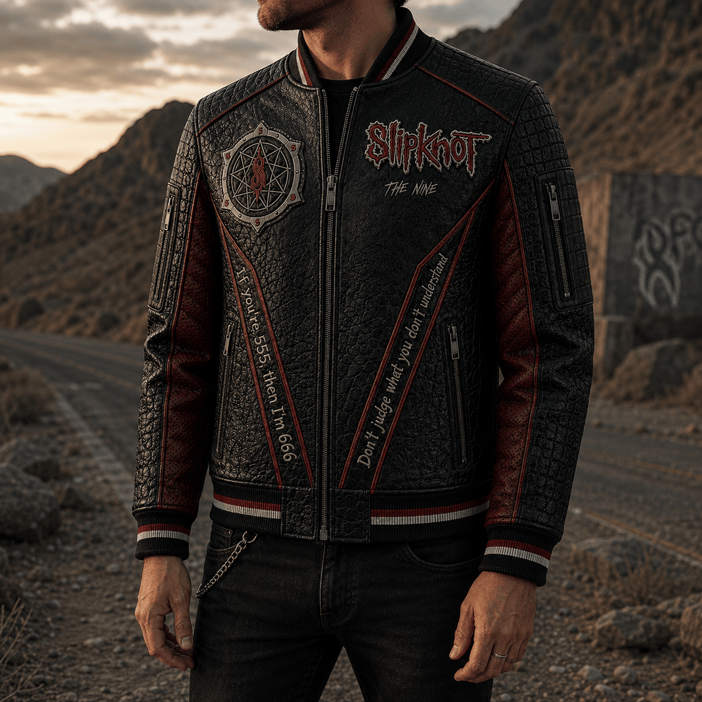 Premium SLK Leather Zipper Jacket PVNA