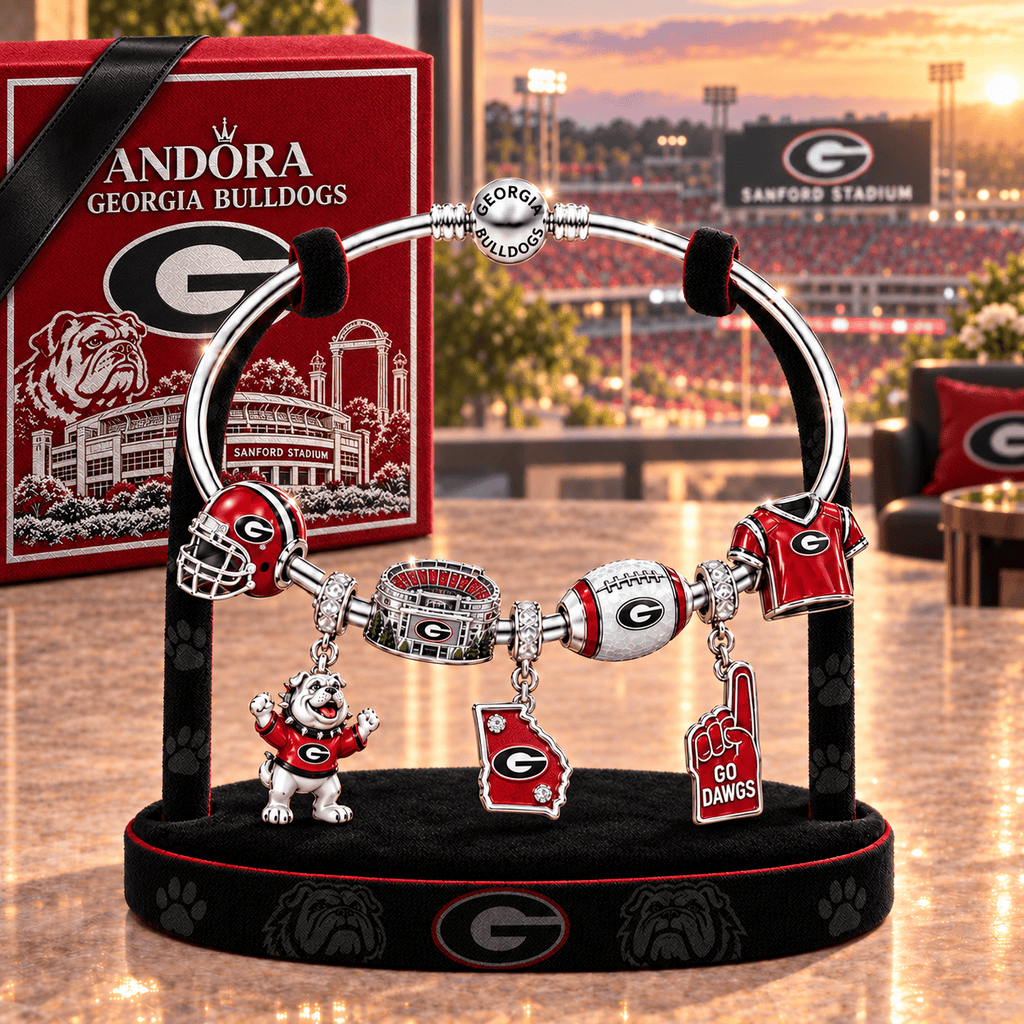 GGBD Silver Charm Bracelet Set TMH