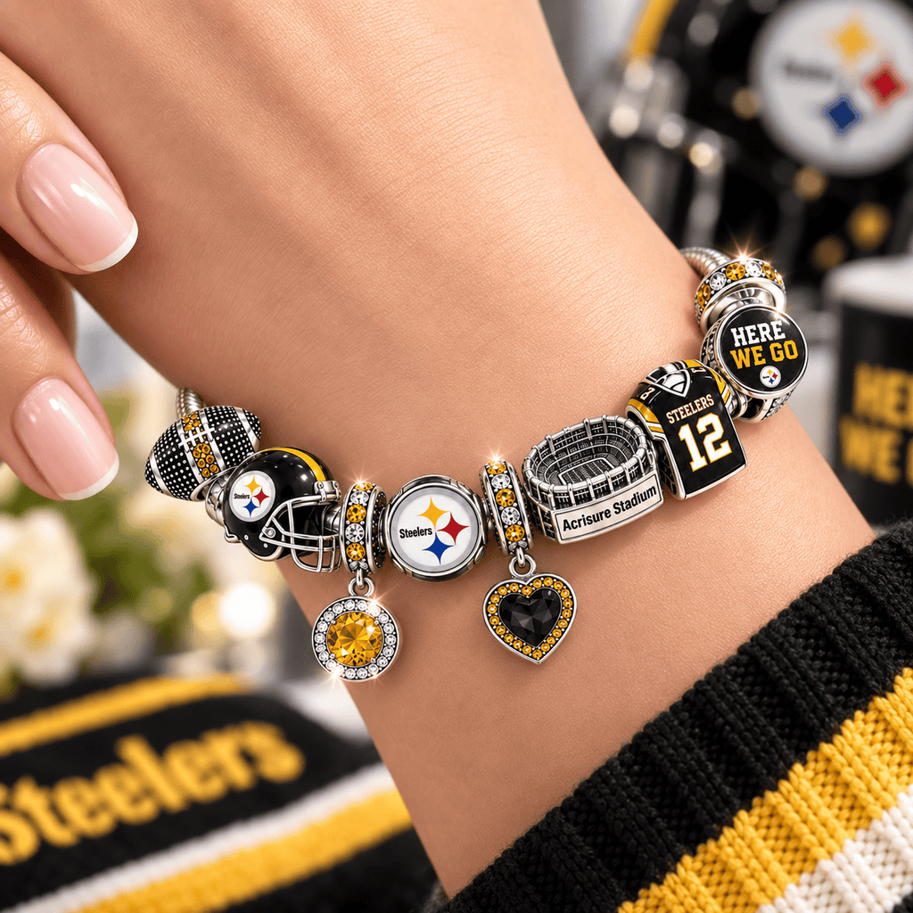 PBS Silver Charm Bracelet Set BMD