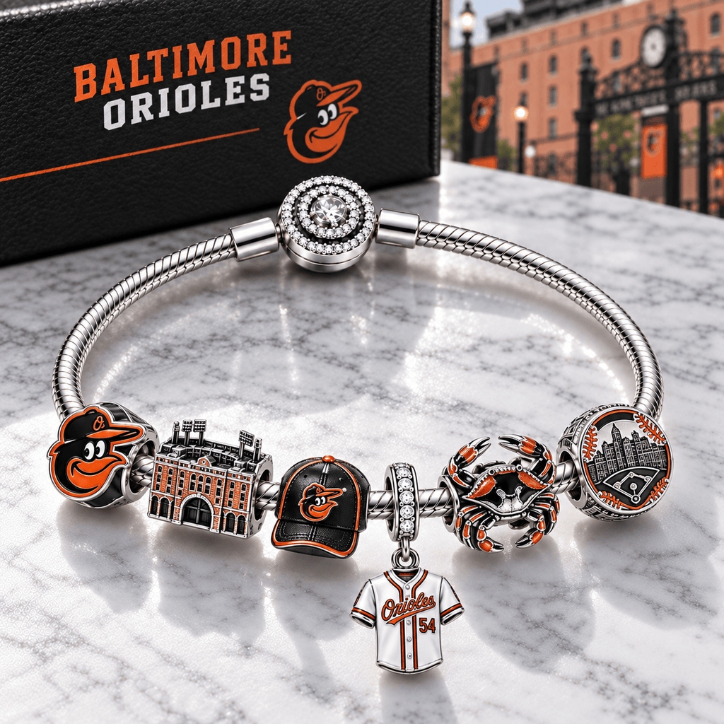 BTMO Silver Charm Bracelet Set PTT